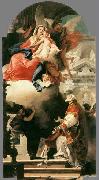 TIEPOLO, Giovanni Domenico, The Virgin Appearing to St Philip Neri 1740